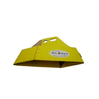 Wholesale White Cardboard Custom 6 Bottle Beer Carrier Box